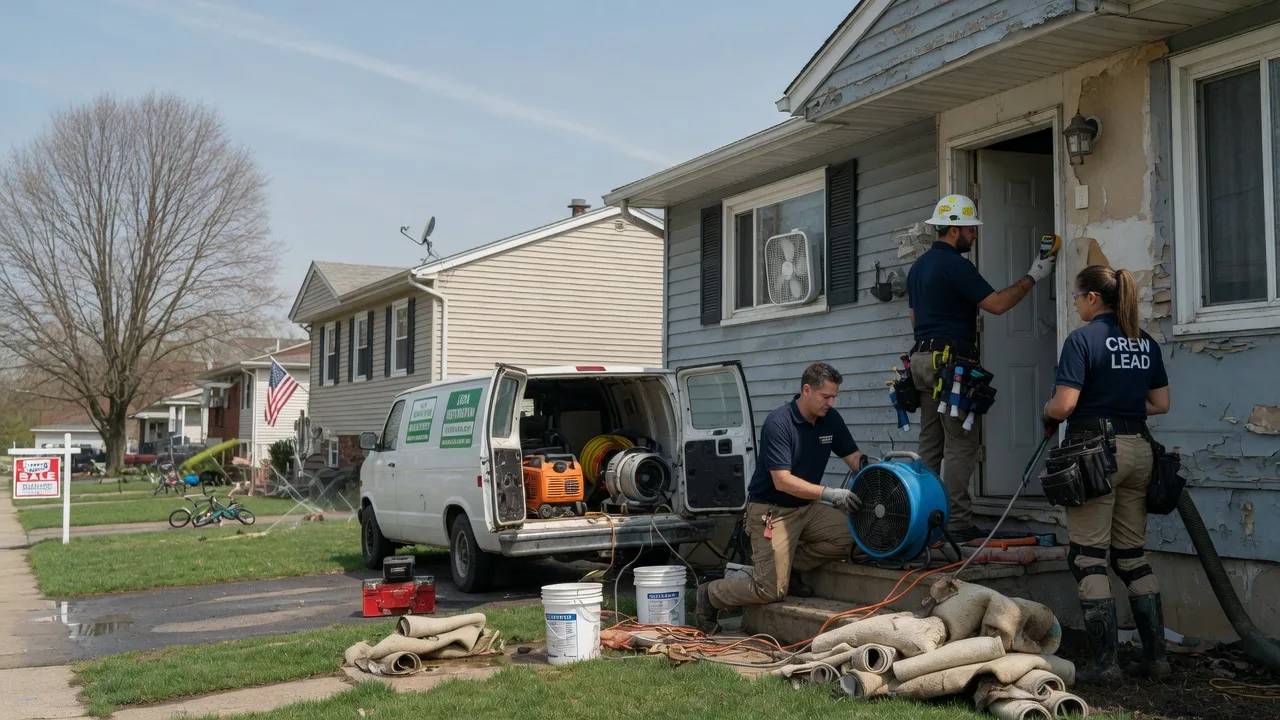 Flood Cleanup in West Bloomfield, NY near me
